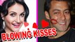 Salman Gets Blowing KISSES From Eli Avram