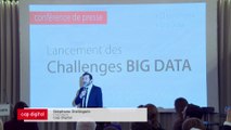 Conférence de presse lancement des Challenges Big Data