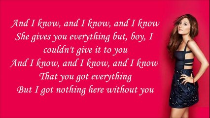 Ariana Grande - One Last Time Piano Instrumental with lyrics (Karaoke)