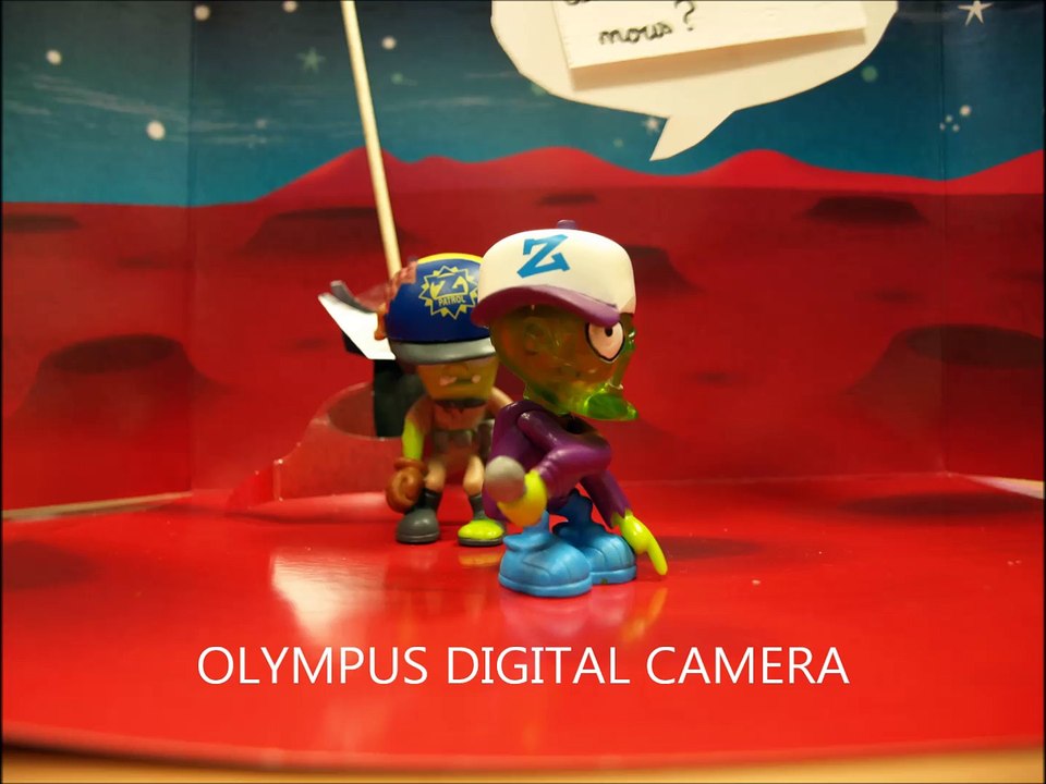 Martien vs zombie(stopmotion)