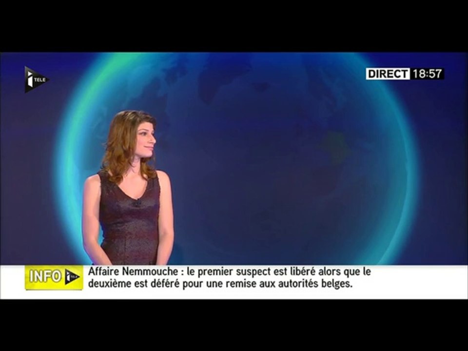 2014 12 12 - CHLOE NABEDIAN - ITELE - LA METEO