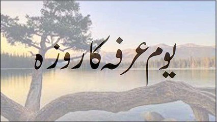 Download Video: Youm-e-Arafa Ka Roza