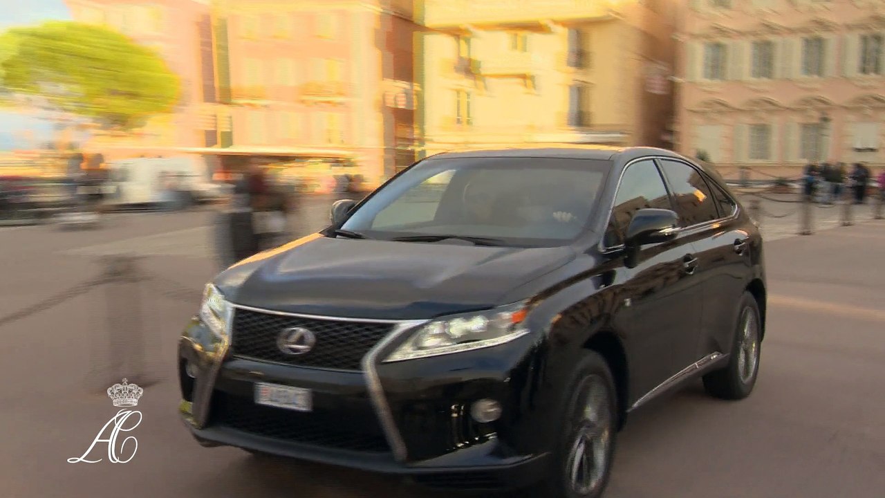 Arrivée des jumeaux au Palais Princier de Monaco