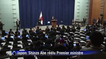 Japon: Shinzo Abe réélu Premier ministre par le Parlement