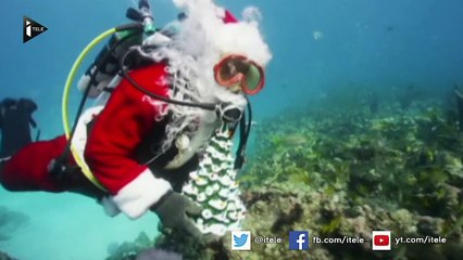 Le tour du monde du Père Noël a commencé