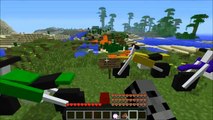 Minecraft: DIRT BIKES & ATV (EPIC NEW TRAVEL METHODS!) Mod Showcase