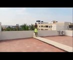 Jumping from 5th story in swimming pool