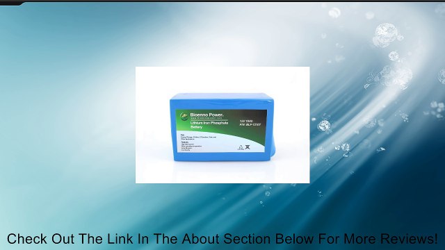 Bioenno Power 12V, 10Ah Lithium Iron Phosphate (LiFePO4) Battery with Bundled AC-to-DC Charger Review