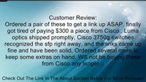Cisco 1000BASE-SX SFP MMF 850nm, DOM Gigabit Interface Converter (GLC-SX-MMD=) Review