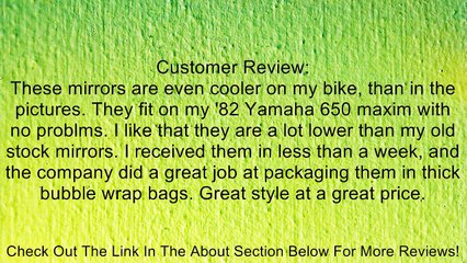 Motorcycle Black Blade Billet Mirrors Harley Davidson Sportster Dyna Softail Review