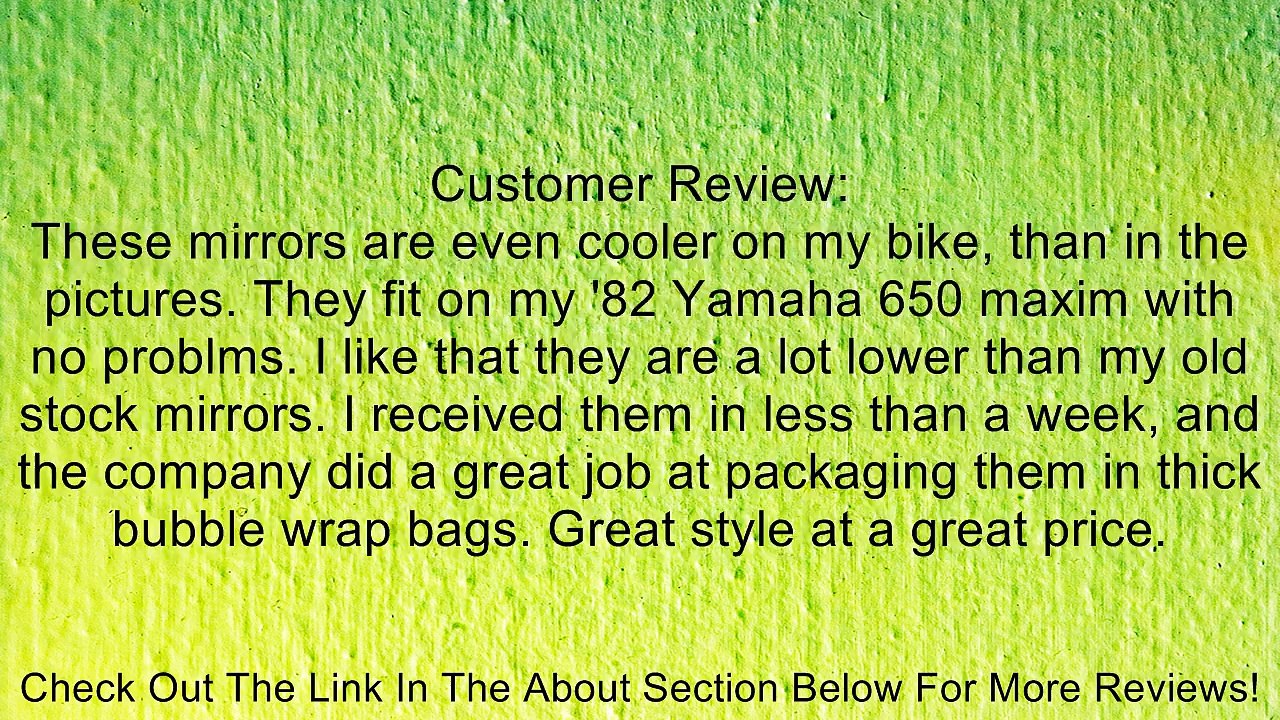 Motorcycle Black Blade Billet Mirrors Harley Davidson Sportster Dyna Softail Review