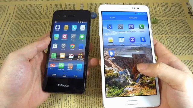 Snapdragon S400 VS MTK6582- InFocus M2 VS HDC Note 4 Neon, Who Wins