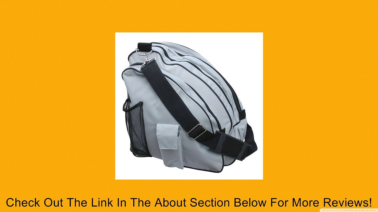 A&R Sports Deluxe Skate Bag, Silver Review