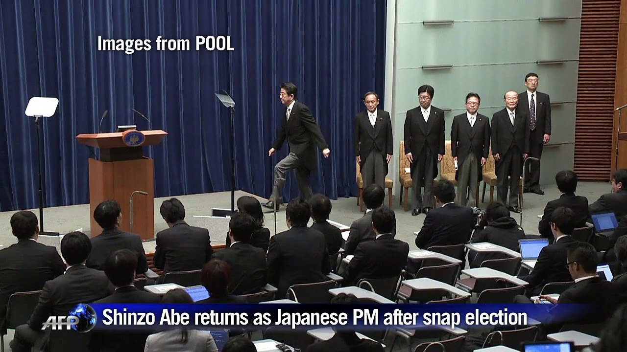 Shinzo Abe returns as Japanese PM after snap election