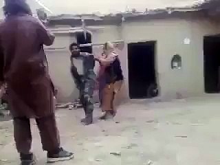 طالبان کا گرفتار قیدی کے ساتھ -حسن سلوک-.