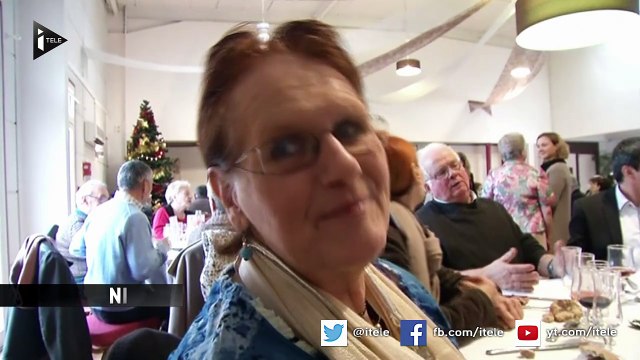 Toulouse: Repas offert par Les petits frères des Pauvres