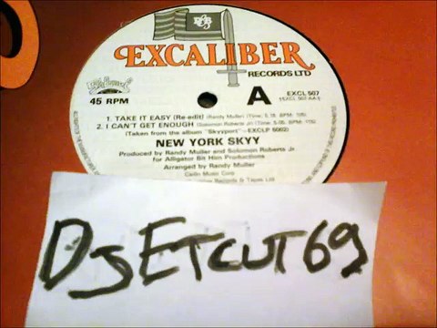 NEW YORK SKYY -I CAN'T GET ENOUGH(RIP ETCUT)EXCALIBER REC 80