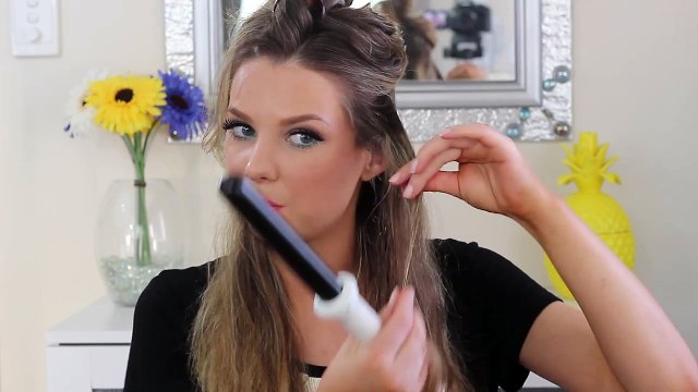 How To: Easy Loose Messy Curls/Waves | Beachy Curls Tutorial (HAIR)