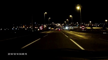 Dartford Crossing Bridge and Tunnel - Night View