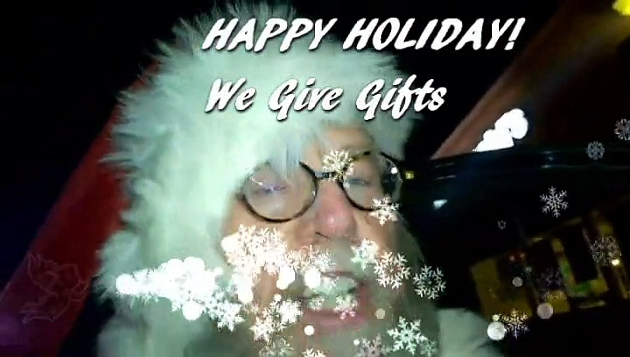 Art and Angie Gift Giving Christmas 2014