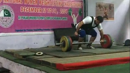 Weightlifting Trials For SAF Games 2015 Training Camp