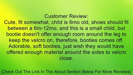 Mud Pie Baby-Girls Newborn Leopard Faux Fur Booties Review