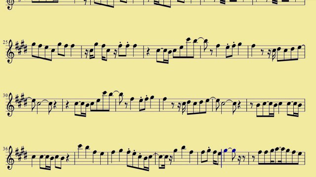 [ Flute ] Counting Stars - One Republic