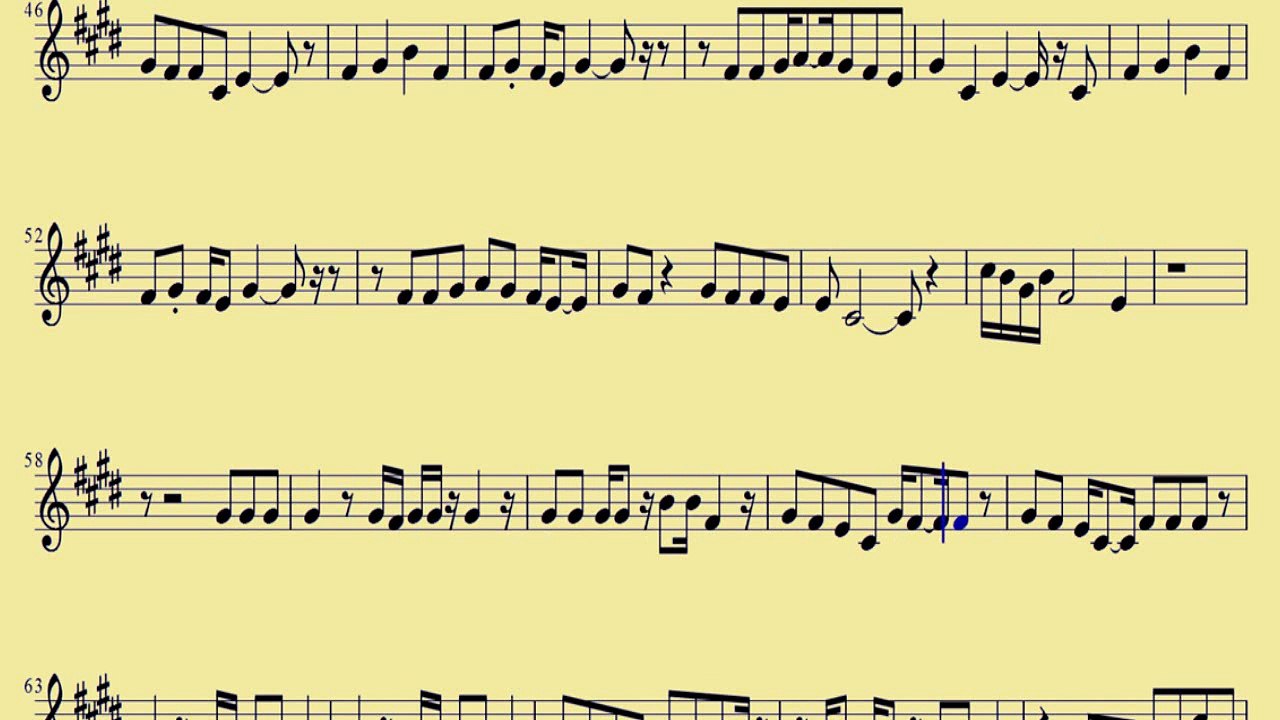 [ Oboe ]  Counting Stars - One Republic