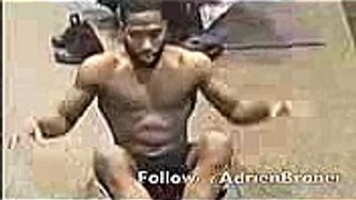 Adrien Broner Complete Six Pack Abs Workout for Carlos Molina Fight