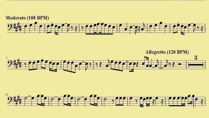 [ Trombone ]  Counting Stars - One Republic