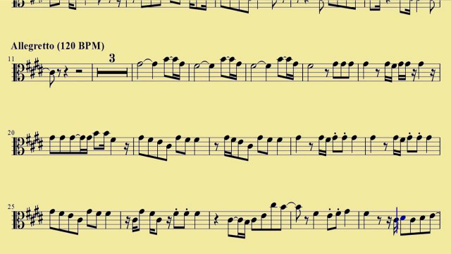 [ Viola ] Counting Stars - One Republic