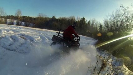 ATV/QUAD Snow Ride 22th December 2014