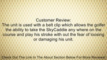SkyCaddie Golf Belt Clip Holster - SGX Golf Range Finder Compatible Review