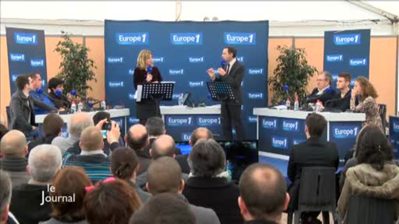 La Roche-sur-Yon : Europe 1 sur la place Napoléon