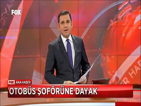 Durak harici almadığı yolcudan Otobüs şoförüne dayak