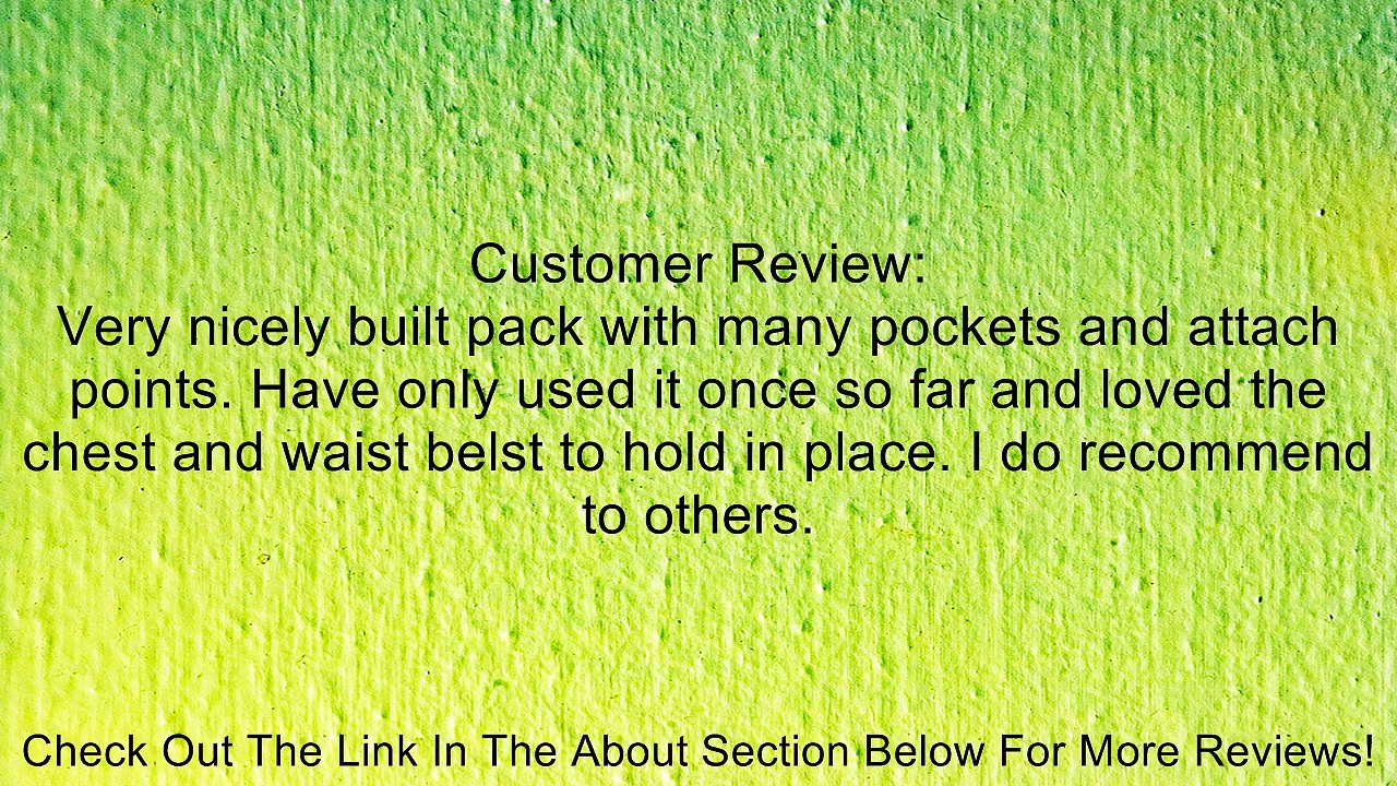 Scott Grafter Backpack - Black/Lime Green Review