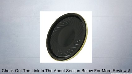 Repair Part 8 Ohm 1W 32mm Diameter Magnet Midrange Speaker Review