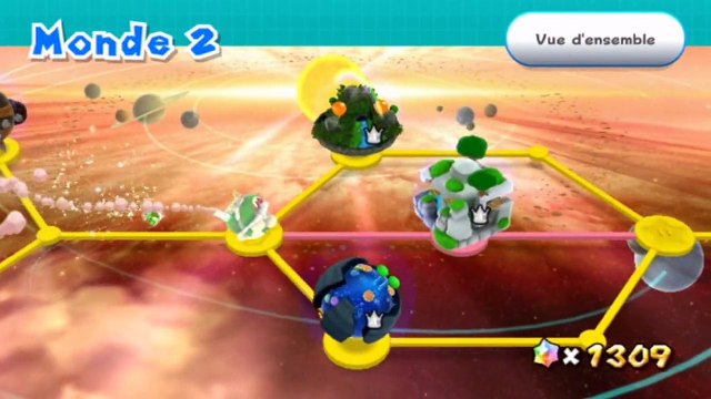 Super Mario Galaxy 2 - Monde 2 - Mine d'étoiles : La chasse au Goomba