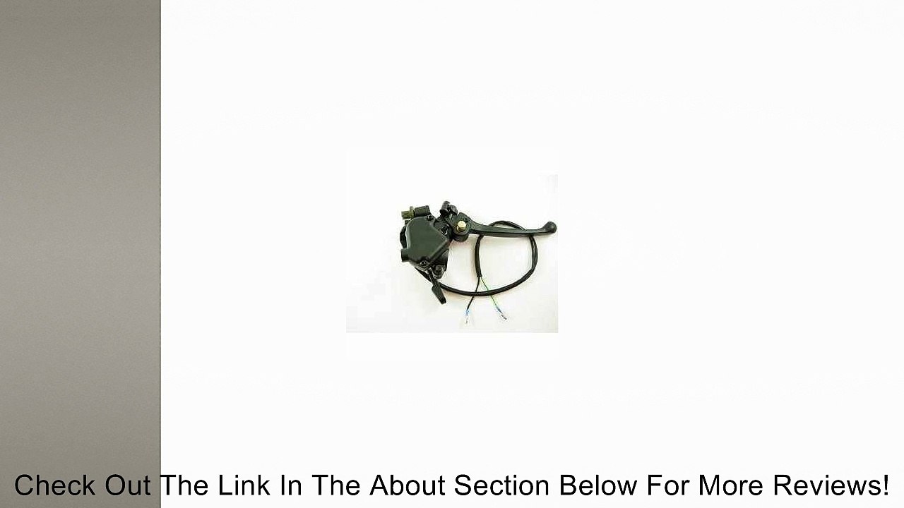 FRONT BRAKE THROTTLE THUMB ASSEMBLY / HOUSING for Chinese made 110cc, 125cc, 150cc, 200cc, 250cc ATV Review