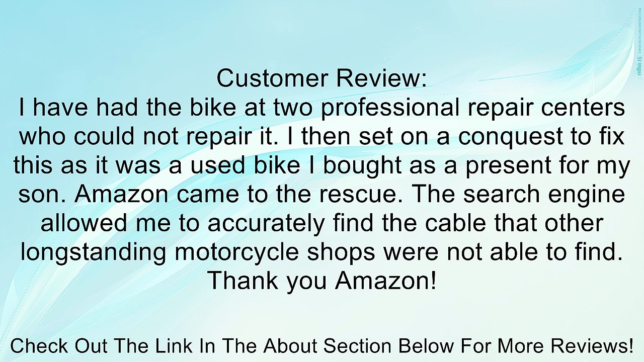 THROTTLE CABLE 34" for Chinese made 50cc, 70cc, 90cc, 110cc, 125cc, 200cc DIRT PIT POCKET BIKES Review