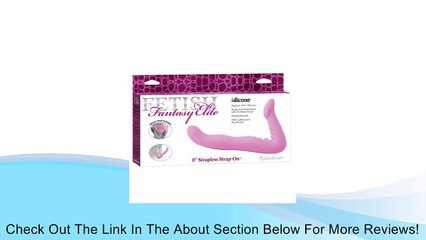 Fetish Fantasy Elite 8 Inch Strapless Strap On Dildo Sensual Pink Review