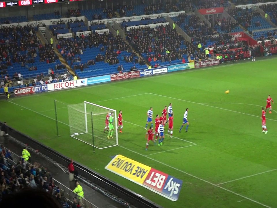 Micael Hector's goal Cardiff. Cardiff 2-1 Reading