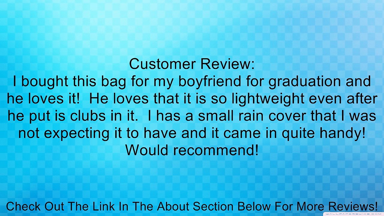 Affinity ZLS Stand Bag Review