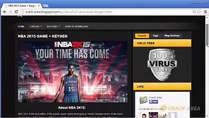 Descarga gratuita NBA 2K15 + Keygen, Generador de claves