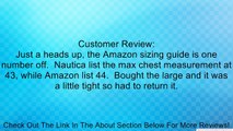 Nautica Men's Peacoat, Charcoal, Small Review