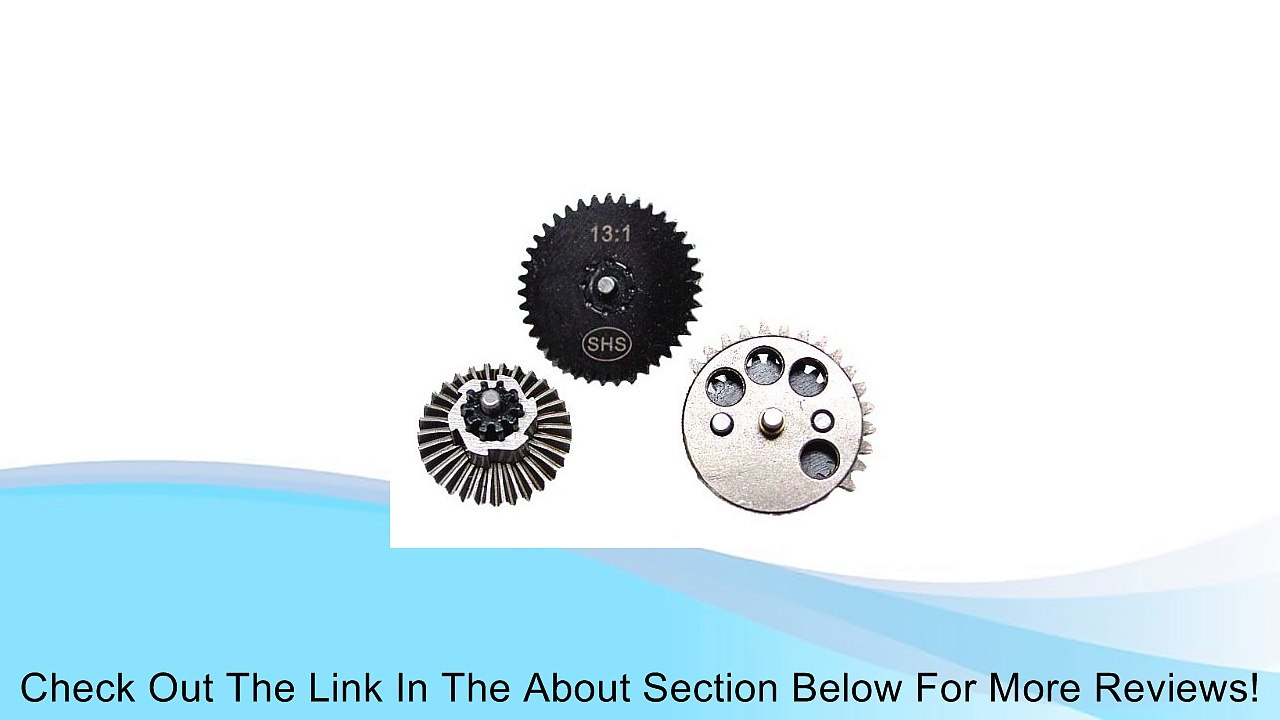 Airsoft SHS Super High Speed Gear Set for Gearbox Ver.2/3 (13:1) Review