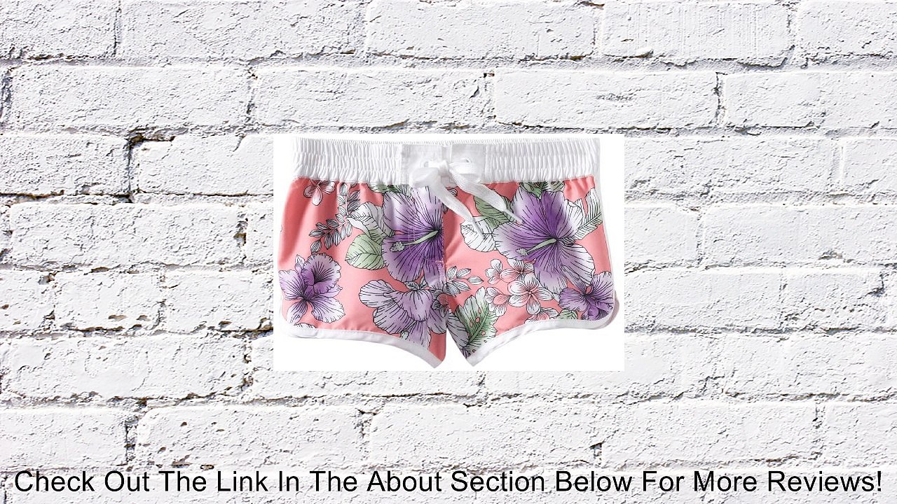 Seafolly Big Girls' Scoop Boardie, Juicy, Small Review