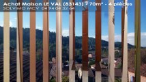 A vendre - maison/villa - LE VAL (83143) - 4 pièces - 70m²