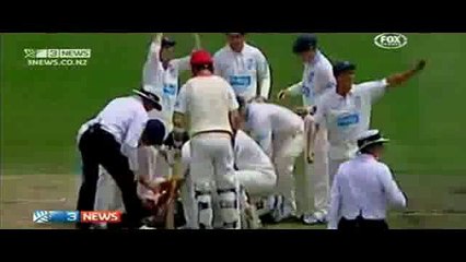 austrailian cricketer flip huges died with bouncer hit on head.