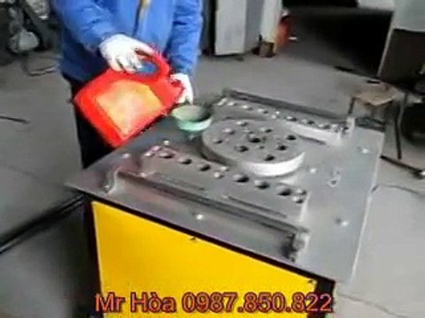 Máy uốn sắt GW 50, chuyên uốn thép trong xây dựng: thép đai; thép chủ....